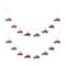 Glitzhome® 6ft. Christmas Red Truck Garland, 2ct.